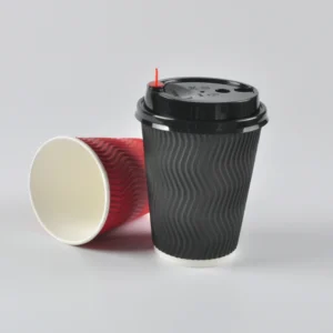 Customized Printed LOGO Eco Friendly Brown Disposable Craft Paper Food Grade Coffee Kraft Cup