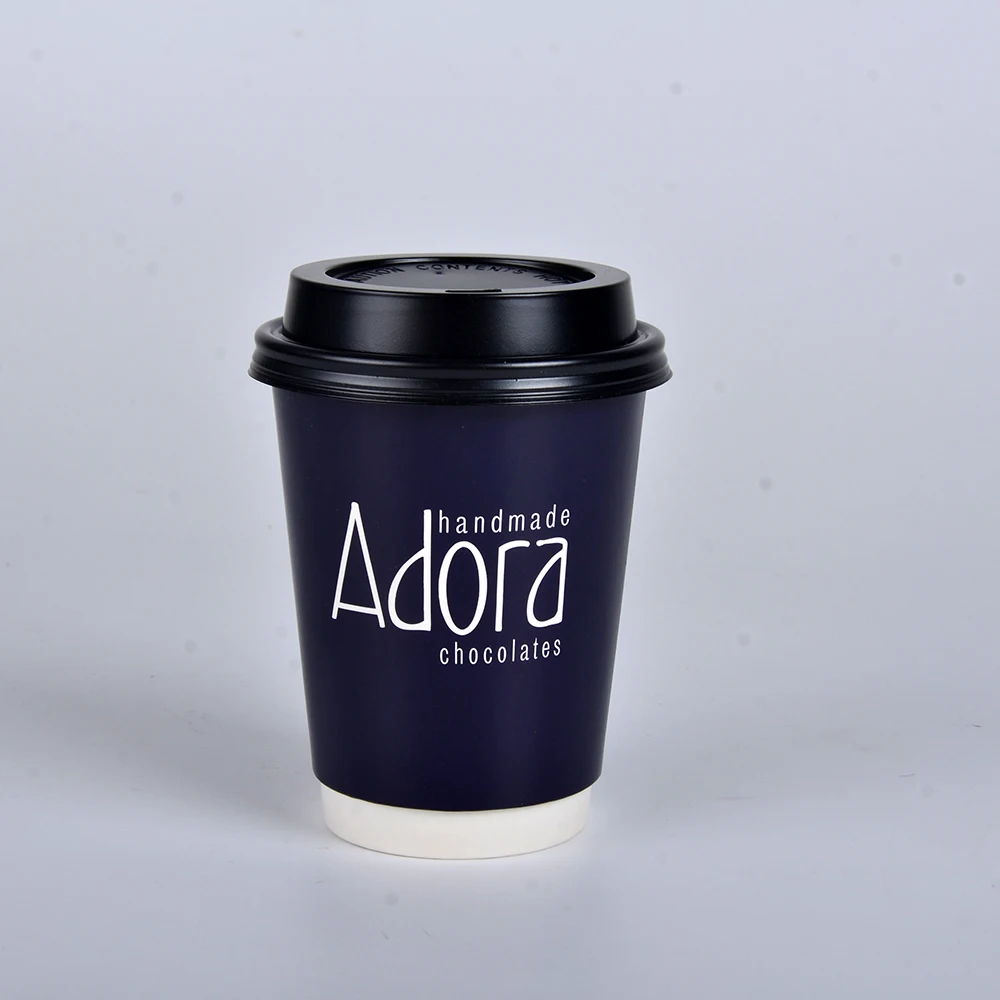 Coffee Espress Kraft Sleeves Cardboard With Lid 7oz 8oz 9oz Cold Paper Cups for Hot Drinks - Image 4