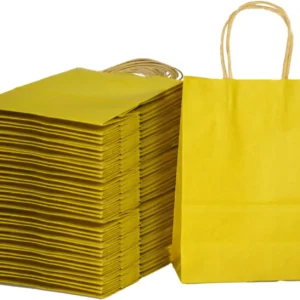 Kraft Paper Bag  for Shopping Flat Handle Paper Bags