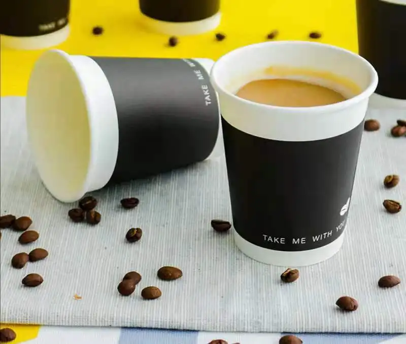 Customized Multi Size Single Wall Cup Disposable Cold Drink Paper Cup - Image 6
