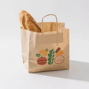 Rainbow Rectangle Compartment Box Pulp Takeaway Lunch Plate Bagasse Food Container Baby Paper Bag