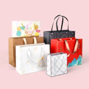 Party Bag Paper With Your Own Logo