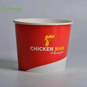 32Oz 46Oz 64Oz Paper Popcorn With Wholesale Price Kfc Fried Chicken Bucket Packaging