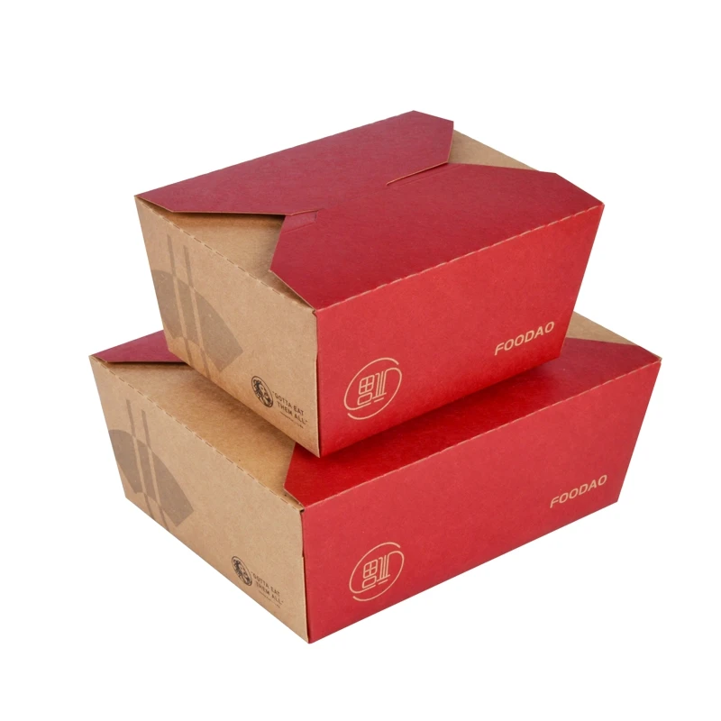 Customized Take Away Korean Paper Hot Dog to Go French Carton Burger Printing Fast Food Fried Chicken Box
