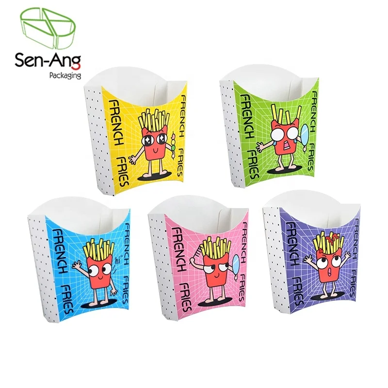 Printing Logo Custom OEM Stock Flat Box Fried Chicken Paper Box - Image 4