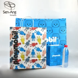 Hand Grocery 50 Pc 11Cm X 21Cm 5Cm Xixi Without Handle Biodegradable Kraft Paper Bag