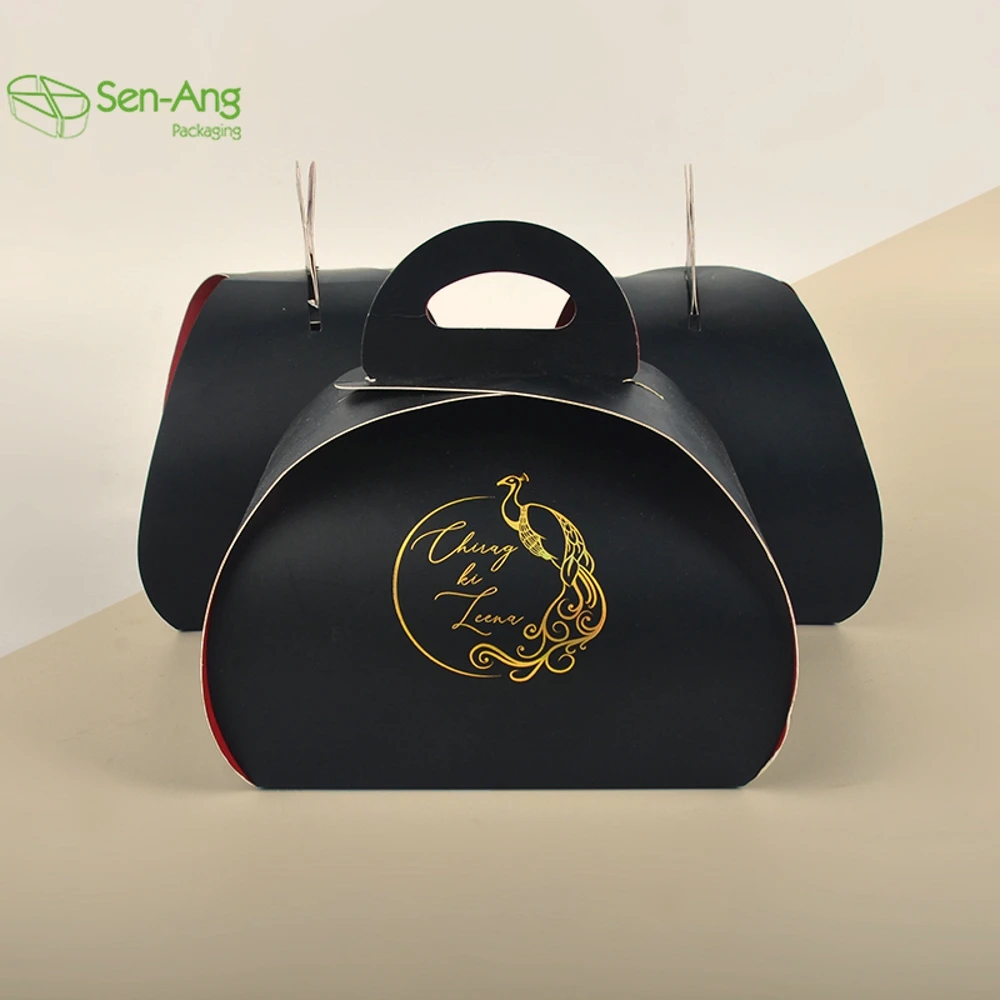 Good Quality Reusable Matt Lamination Kraft Window Custom Logo Paper Take Away Cake Box Eco-Friendly Takeaway Packaging - Image 5