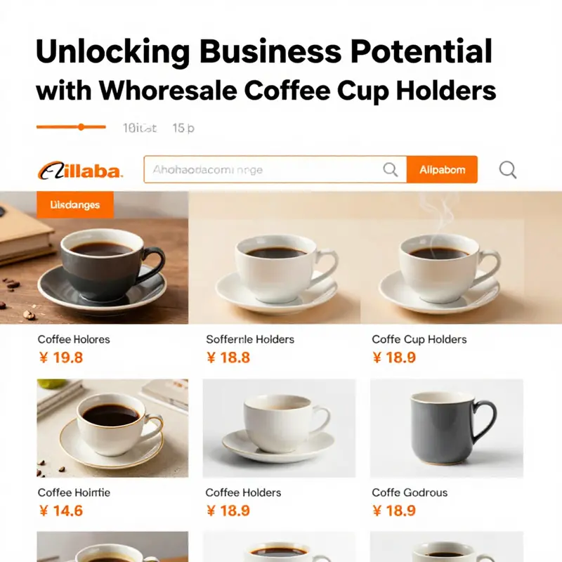 An overview of coffee cup holders available on Alibaba.com, showcasing the platform’s diverse options.