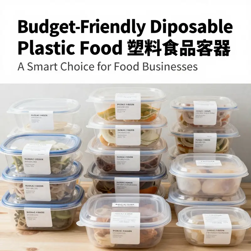 Explore bulk pricing strategies for disposable food containers, emphasizing cost savings for your business.