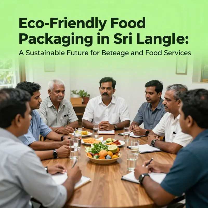 Innovative eco-friendly packaging solutions currently trending in Sri Lanka, showcasing sustainable designs.