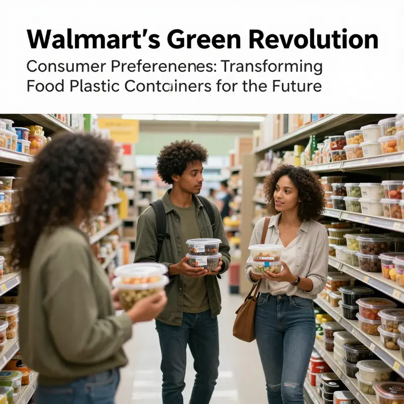Walmart’s strategic use of reusable plastic containers in its supply chain.