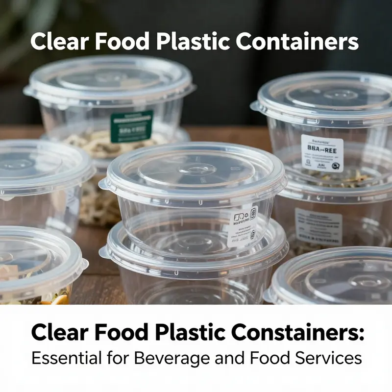 Showcasing the diverse range of food items stored in clear plastic containers, highlighting their practicality.
