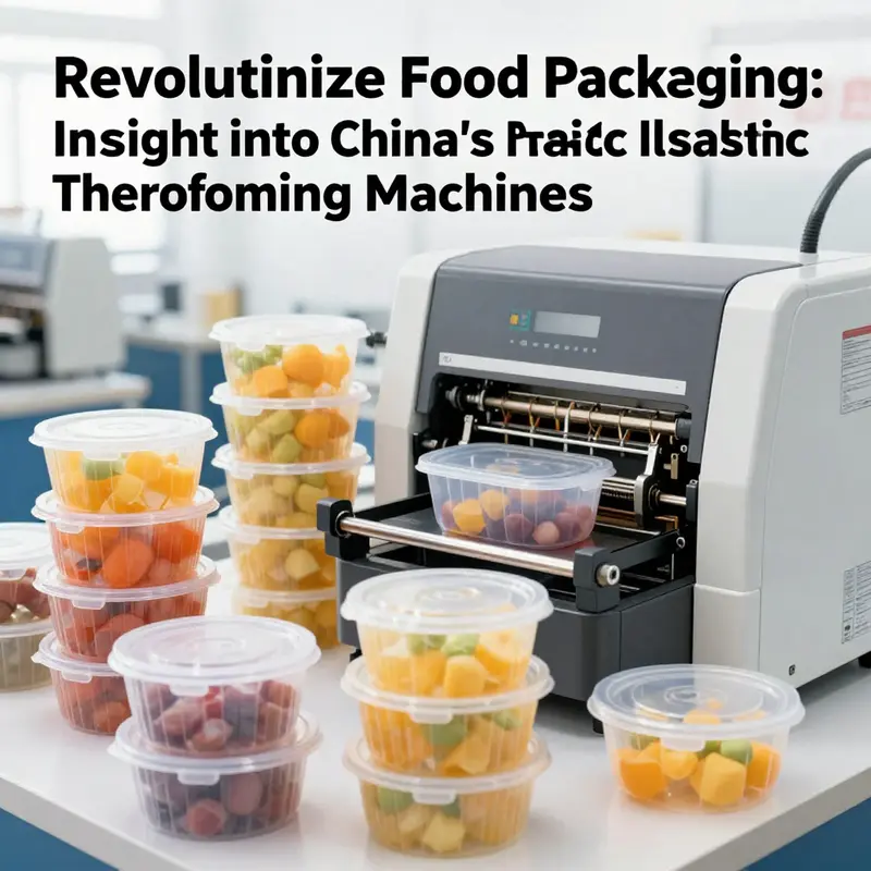 Diverse thermoformed plastic food containers neatly arranged in a clean, organized environment.