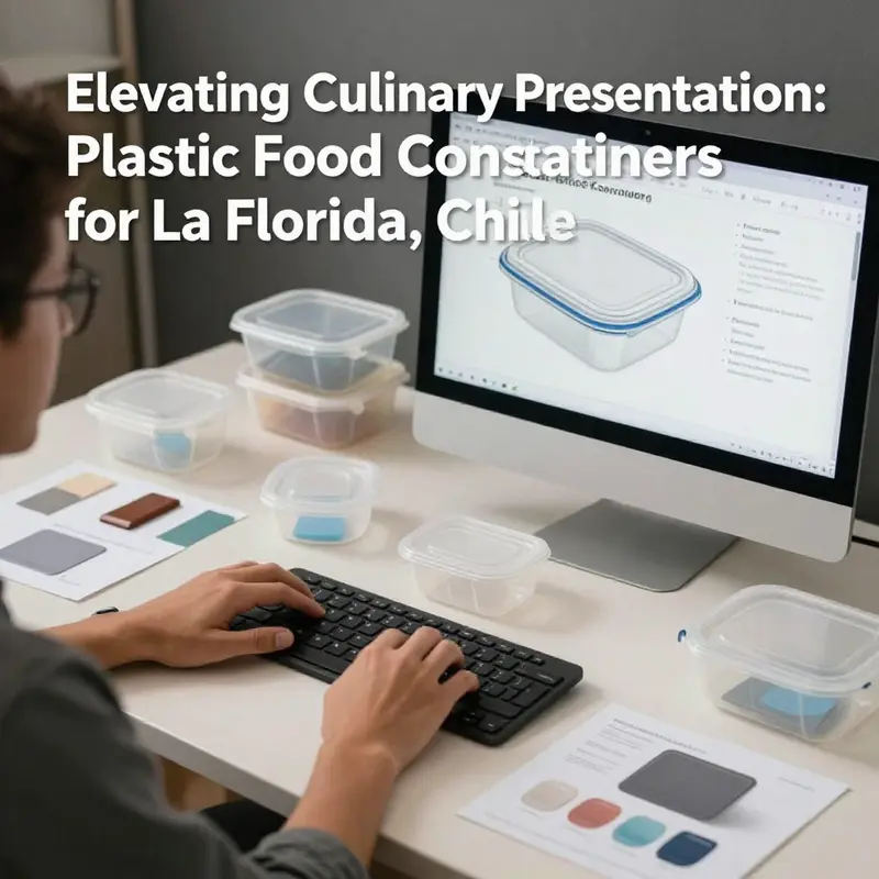 A variety of plastic food containers highlighting their role in food presentation and safety.