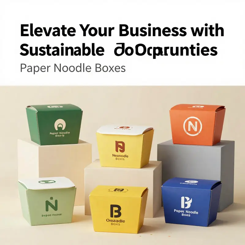 The latest innovations in paper noodle box designs emphasize sustainability without compromising on functionality.