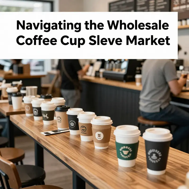 Affordable and tailored coffee cup sleeve options for cost-conscious businesses.