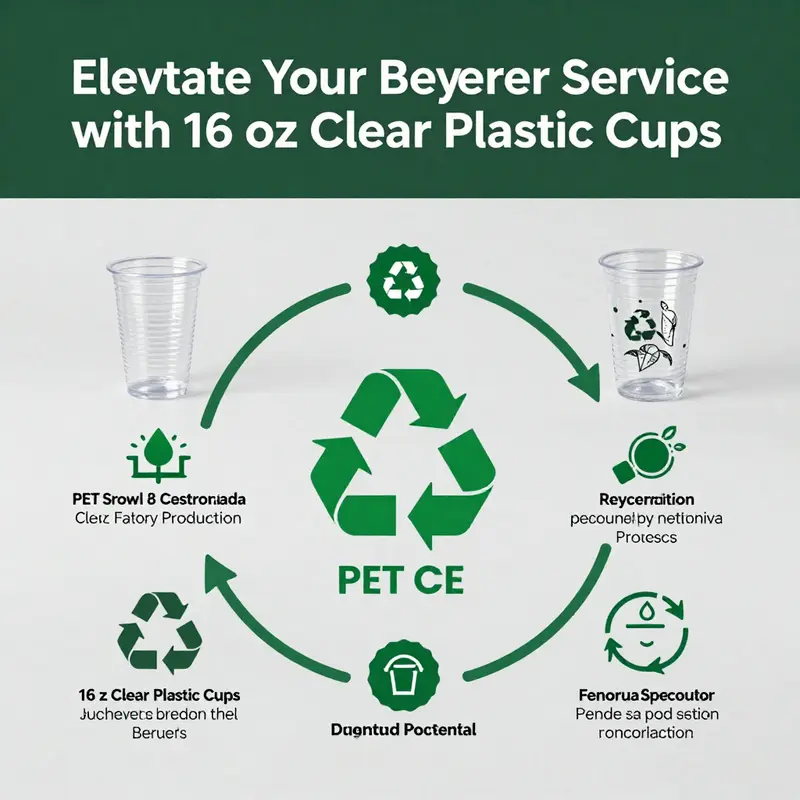 The manufacturing process of 16 oz clear plastic cups showcasing modern technology and efficiency.
