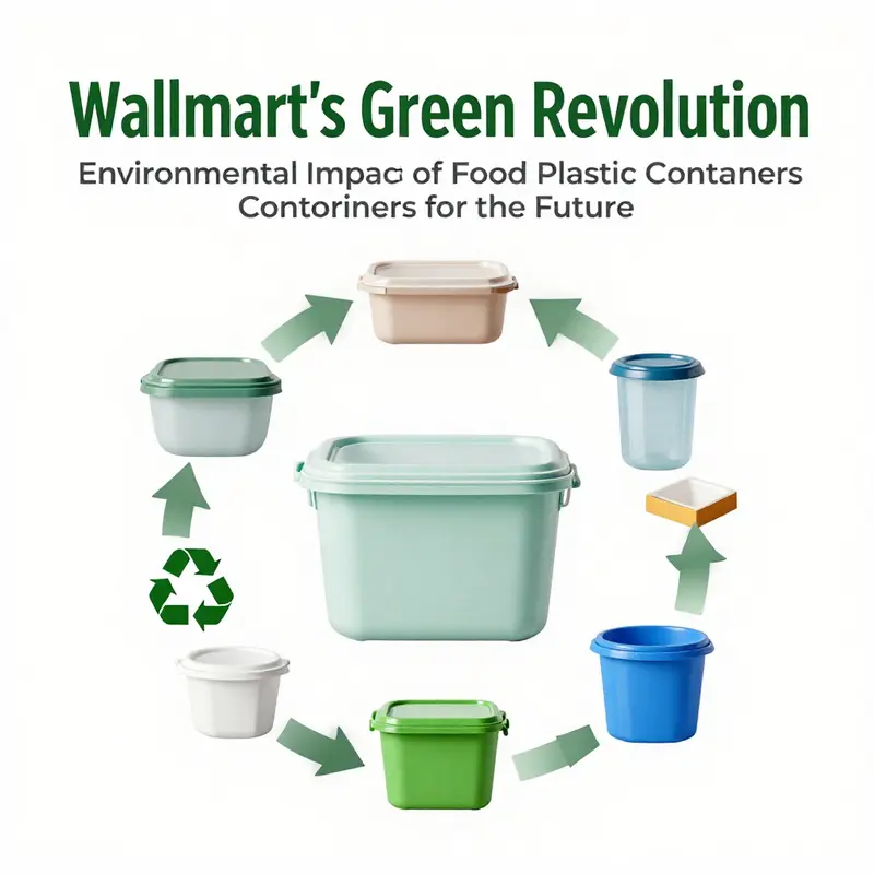 Walmart’s strategic use of reusable plastic containers in its supply chain.