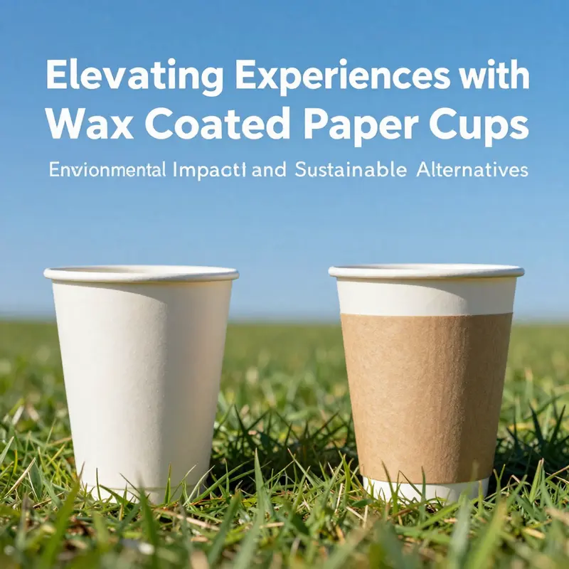 Detailing the exquisite design and material composition of wax coated paper cups.