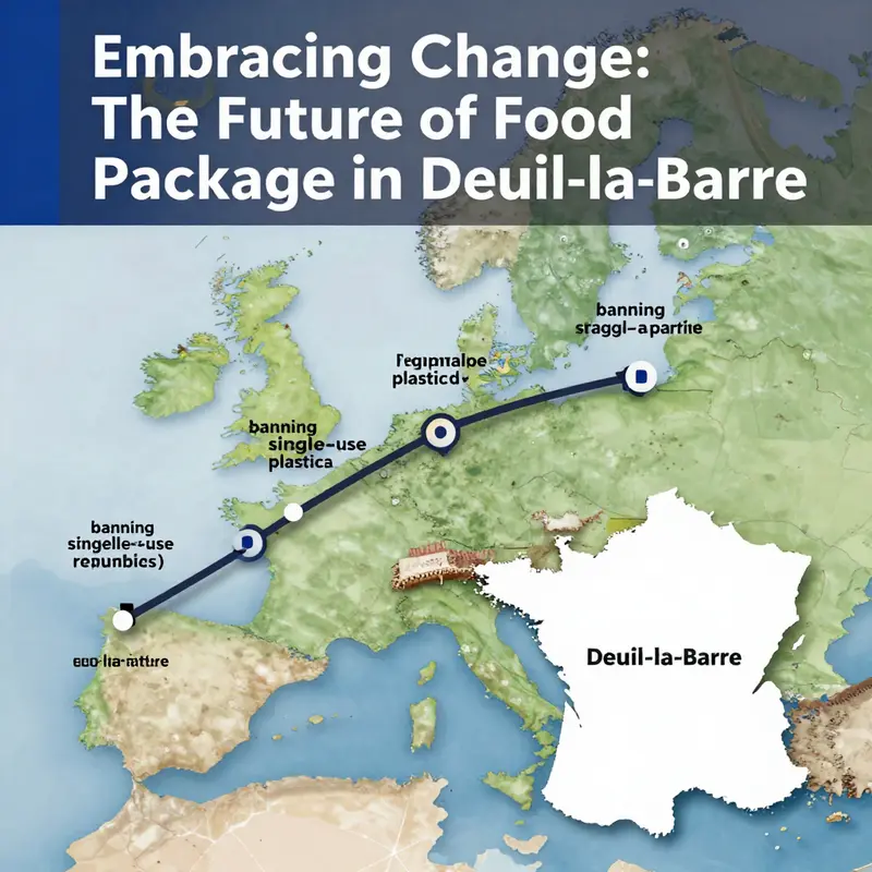 A glimpse into Deuil-la-Barre’s future with sustainable packaging options in the bubble tea industry.