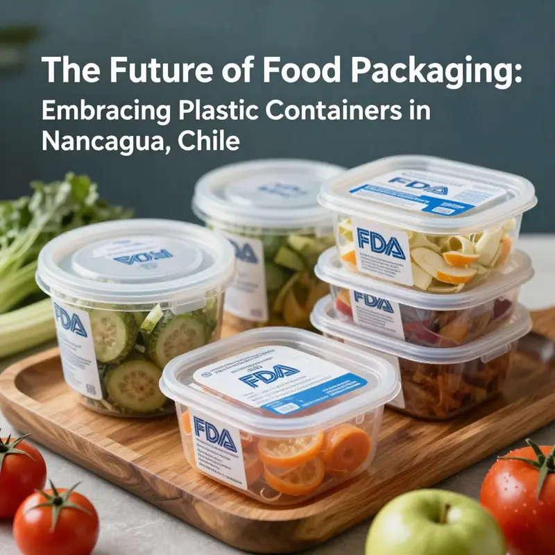 Plastic food containers showcasing FDA compliance labels, emphasizing regulations for safe packaging.