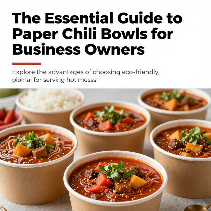 A colorful collection of paper chili bowls filled with various chili recipes, emphasizing their suitability for serving.