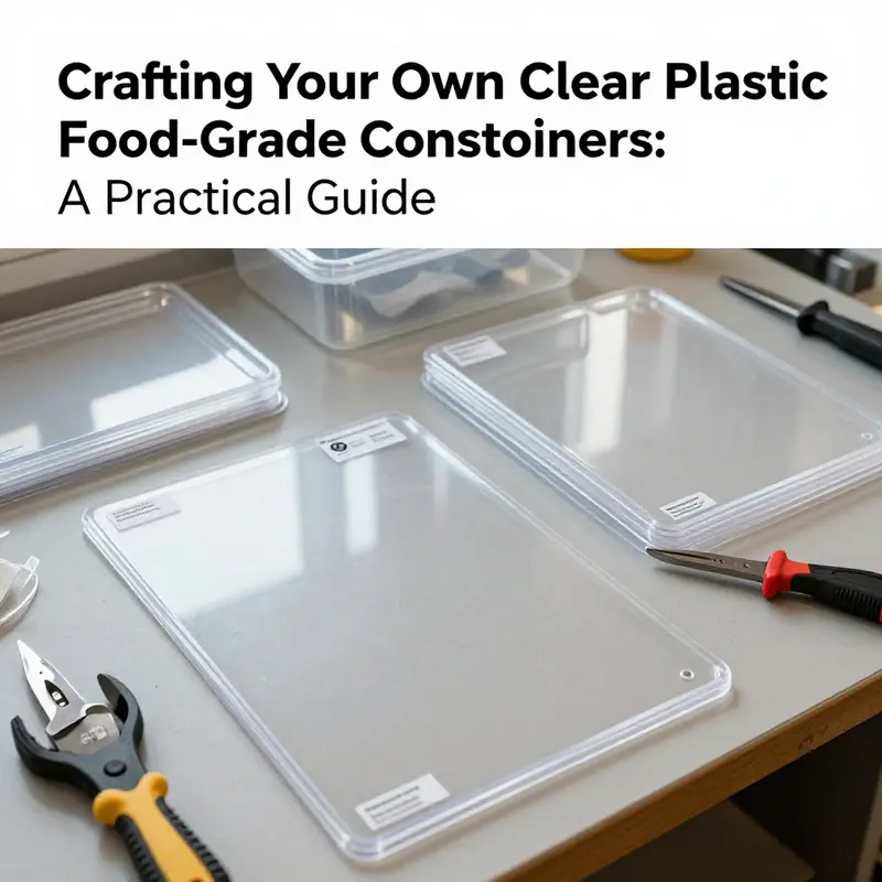 Food-grade plastic sheets showcase certifications necessary for safe food storage and packaging.