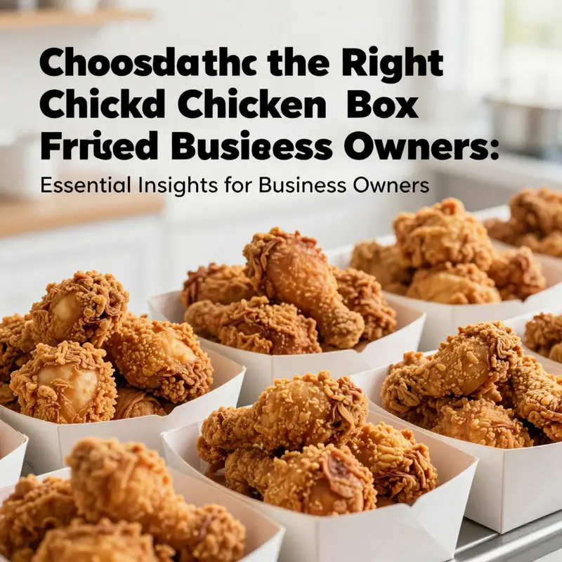 An enticing array of fried chicken packaging containers filled with fried chicken in a vibrant setting.