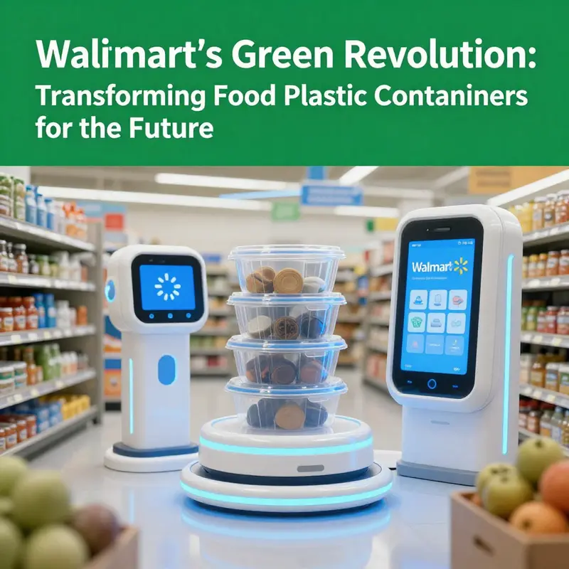 Walmart’s strategic use of reusable plastic containers in its supply chain.
