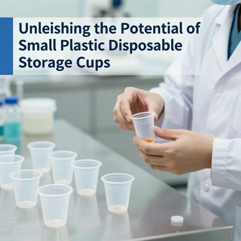 A vibrant display of small plastic disposable cups used in restaurants and cafes, highlighting their applications in food service.