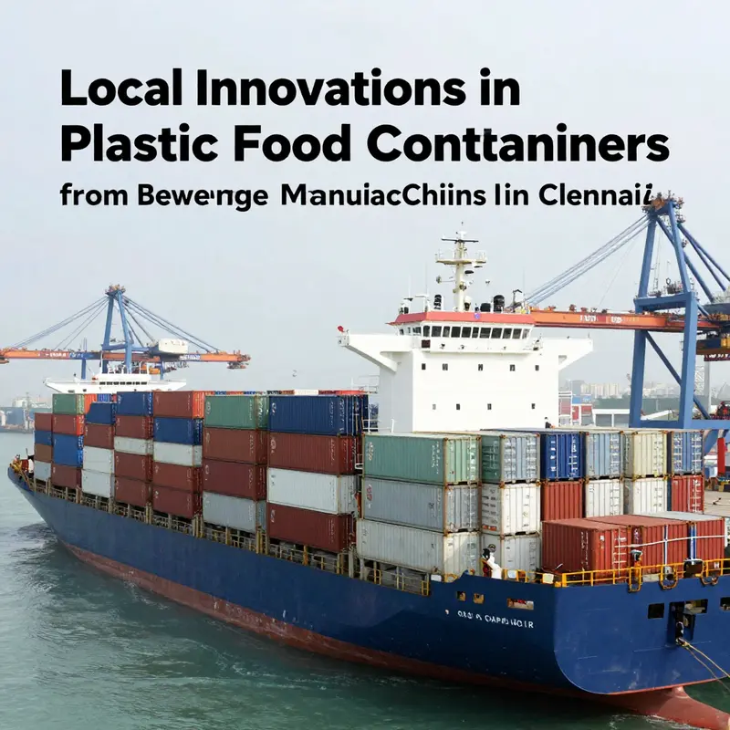 A glimpse inside a local plastic food container manufacturing facility in Chennai.