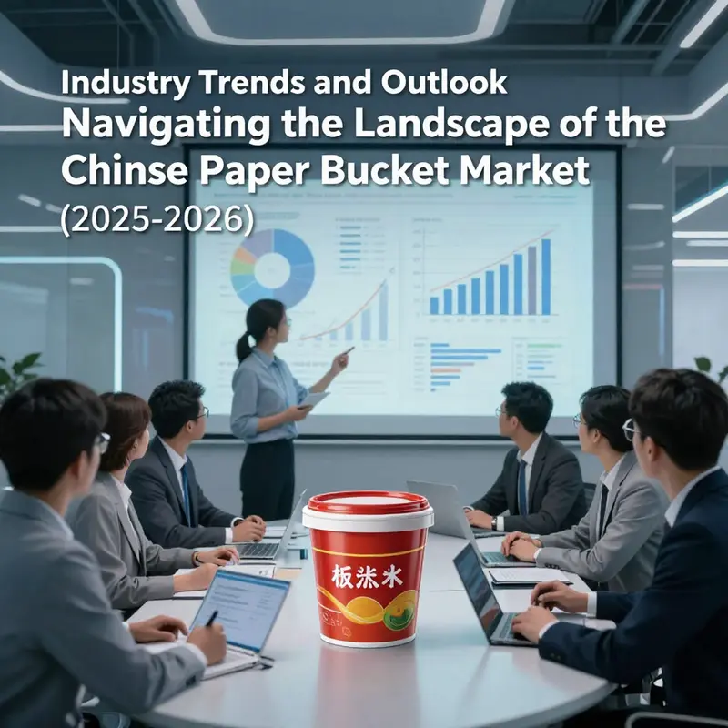 A manufacturing facility reflects the growth and activity in the Chinese paper bucket market.