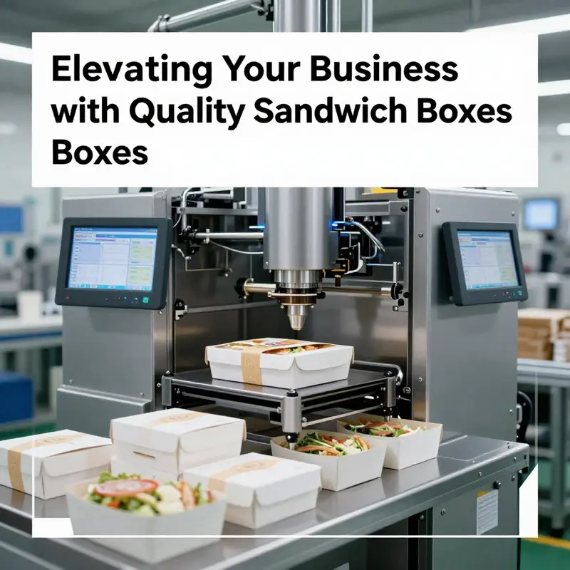 A look at a leading sandwich box manufacturing facility, where quality and efficiency come together.
