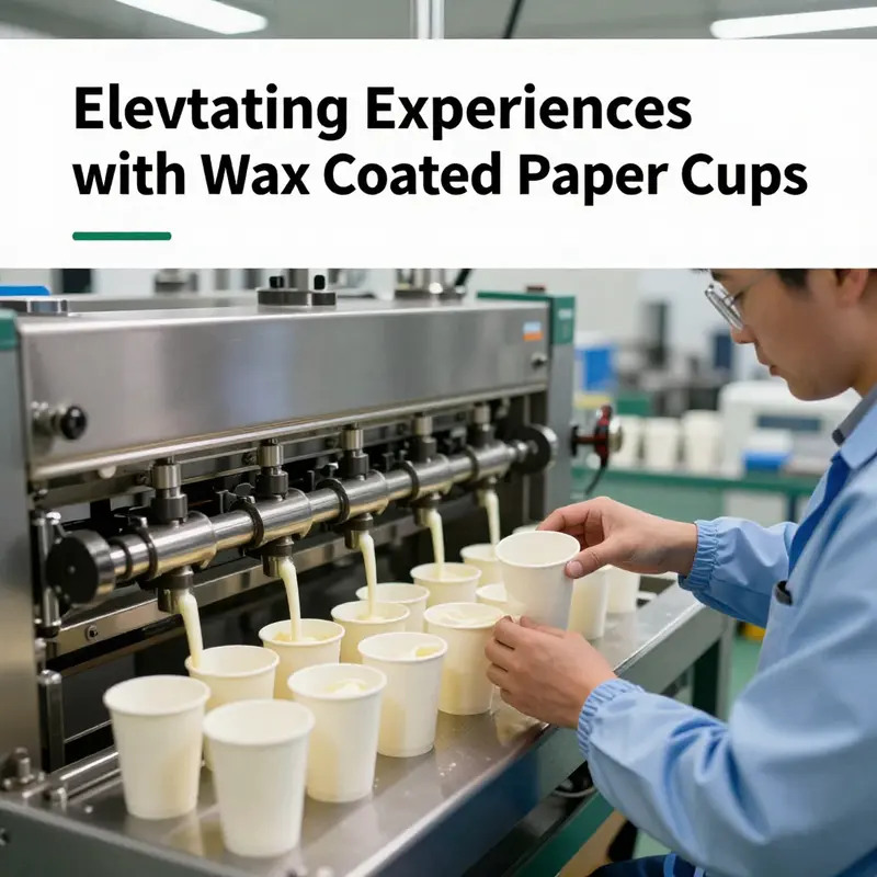 Detailing the exquisite design and material composition of wax coated paper cups.