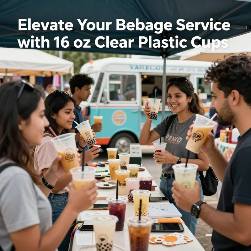 The manufacturing process of 16 oz clear plastic cups showcasing modern technology and efficiency.