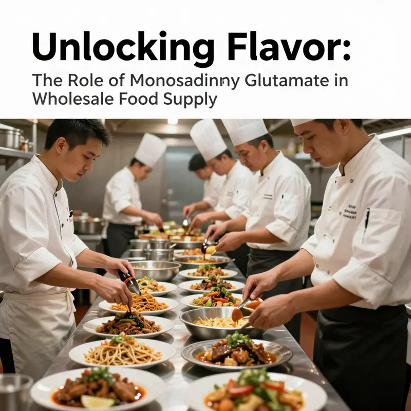 A variety of MSG-rich foods available at wholesale suppliers, ready to enhance culinary creations.