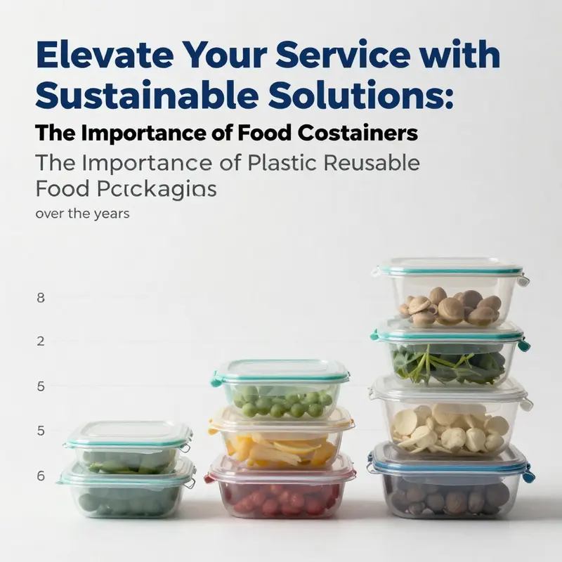 Visual comparison highlighting the environmental benefits of switching to reusable containers.