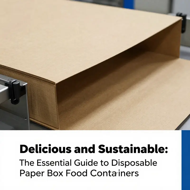 An assortment of disposable paper box food containers ideal for various food types.