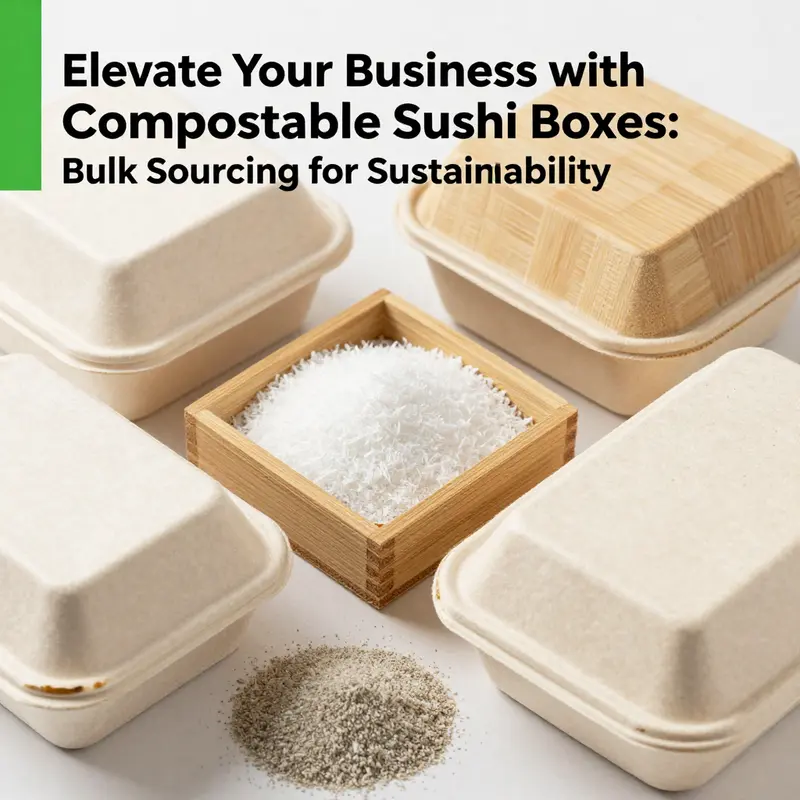 Key manufacturing regions for compostable sushi boxes, showcasing global suppliers committed to sustainability.