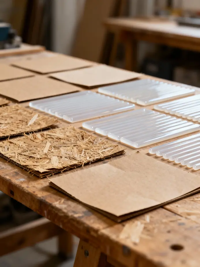 The production line of a factory specializing in kraft noodle boxes.