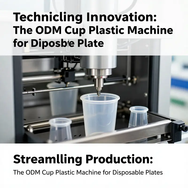 The ODM cup plastic machine utilizes advanced technology to efficiently produce disposable plates.