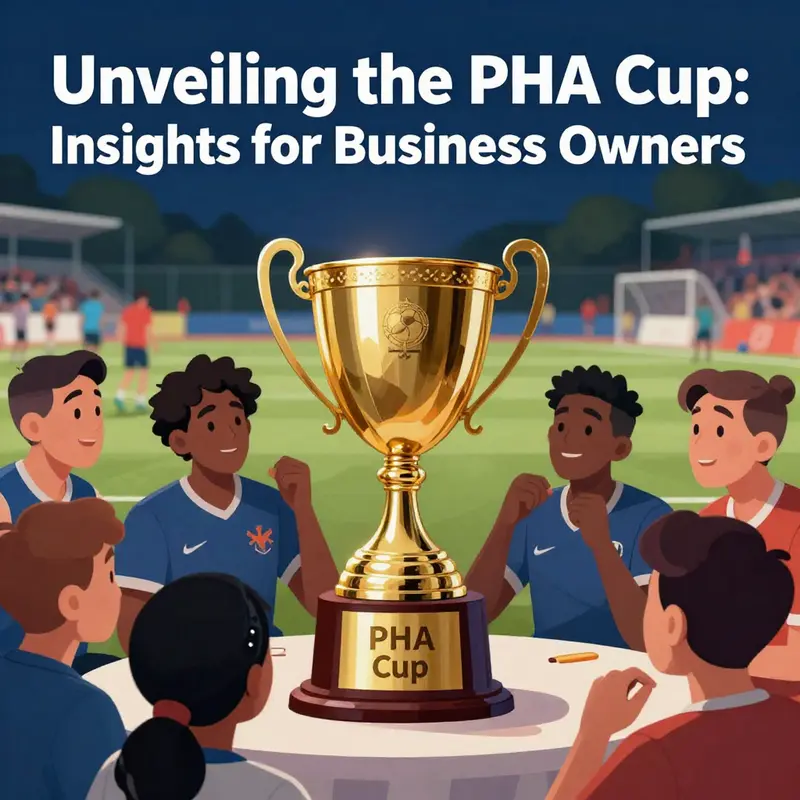The PHA Cup trophy symbolizes community spirit and local sportsmanship.