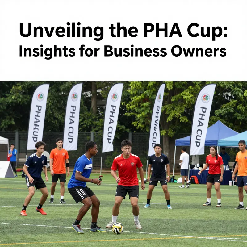 The PHA Cup trophy symbolizes community spirit and local sportsmanship.