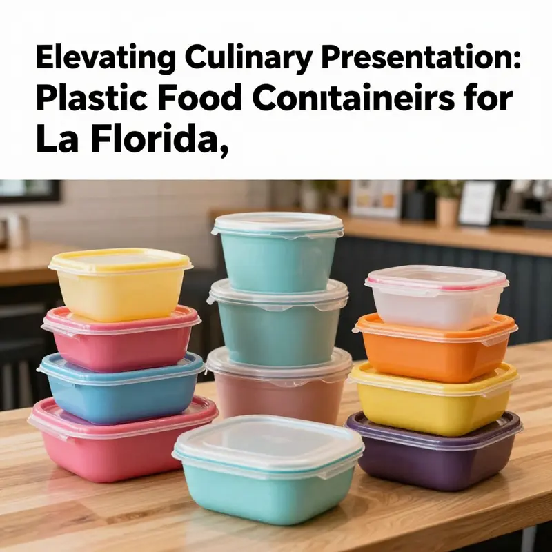 A modern café showcasing an array of colorful plastic food containers on display.