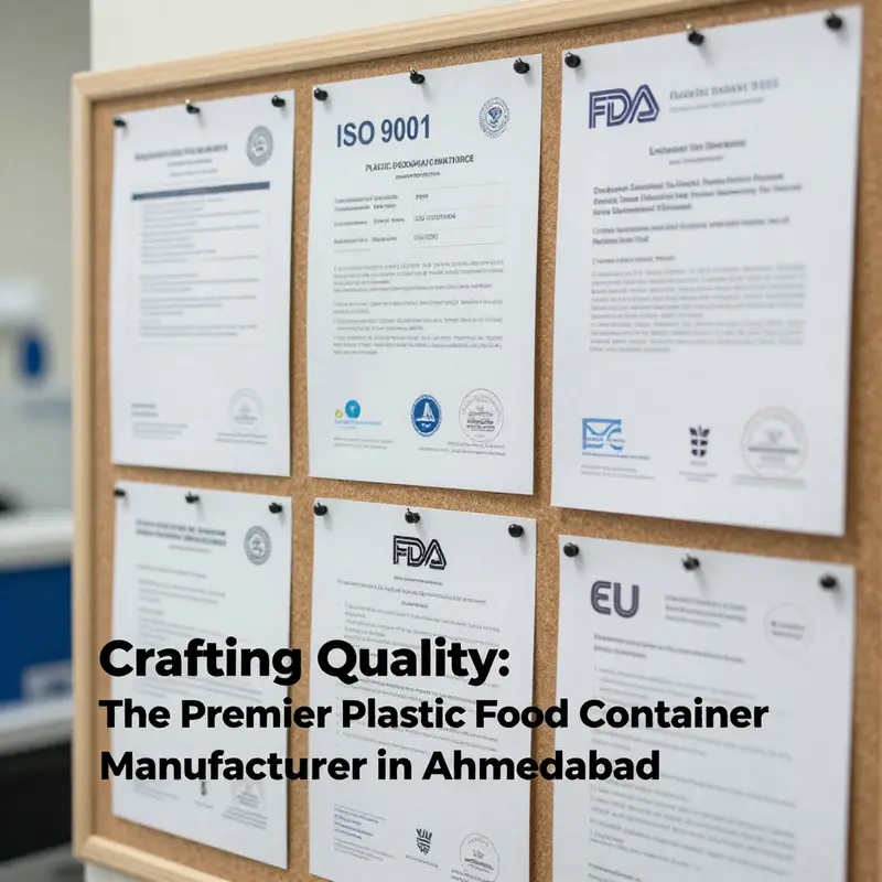 The bustling production facility of Uma Krupa Plast, a leader in plastic food container manufacturing in Ahmedabad.