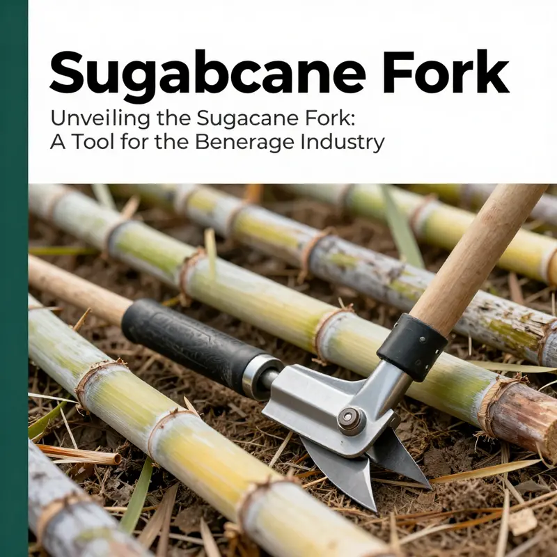 Different interpretations of the sugarcane fork illustrated through various objects and styles.