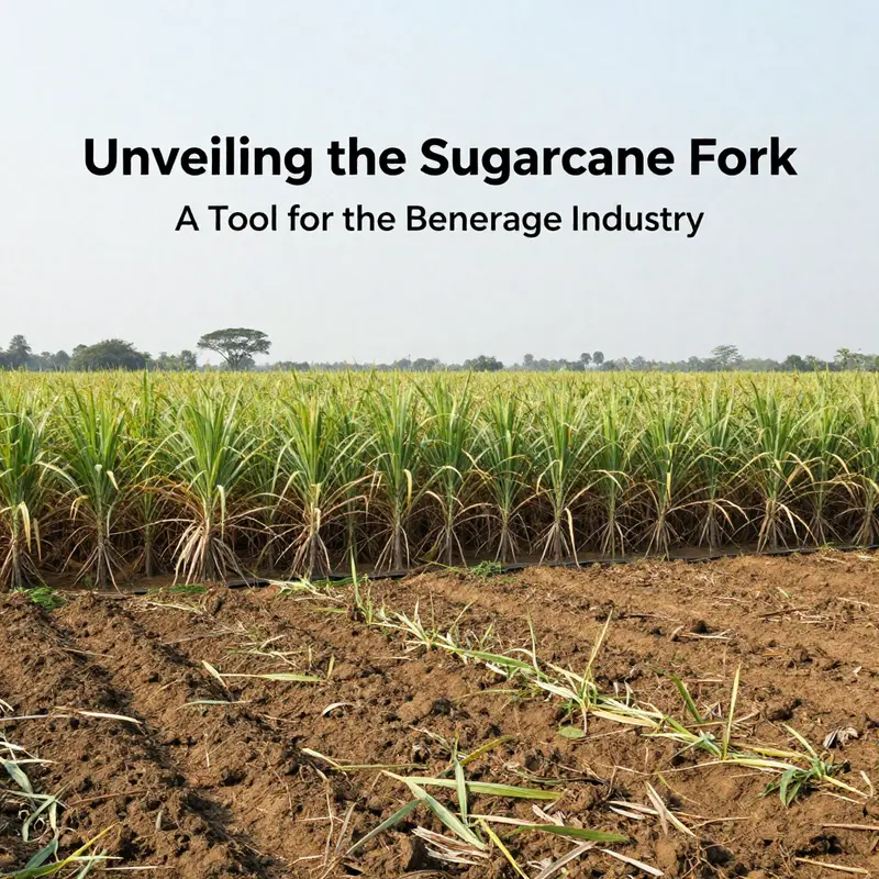Different interpretations of the sugarcane fork illustrated through various objects and styles.