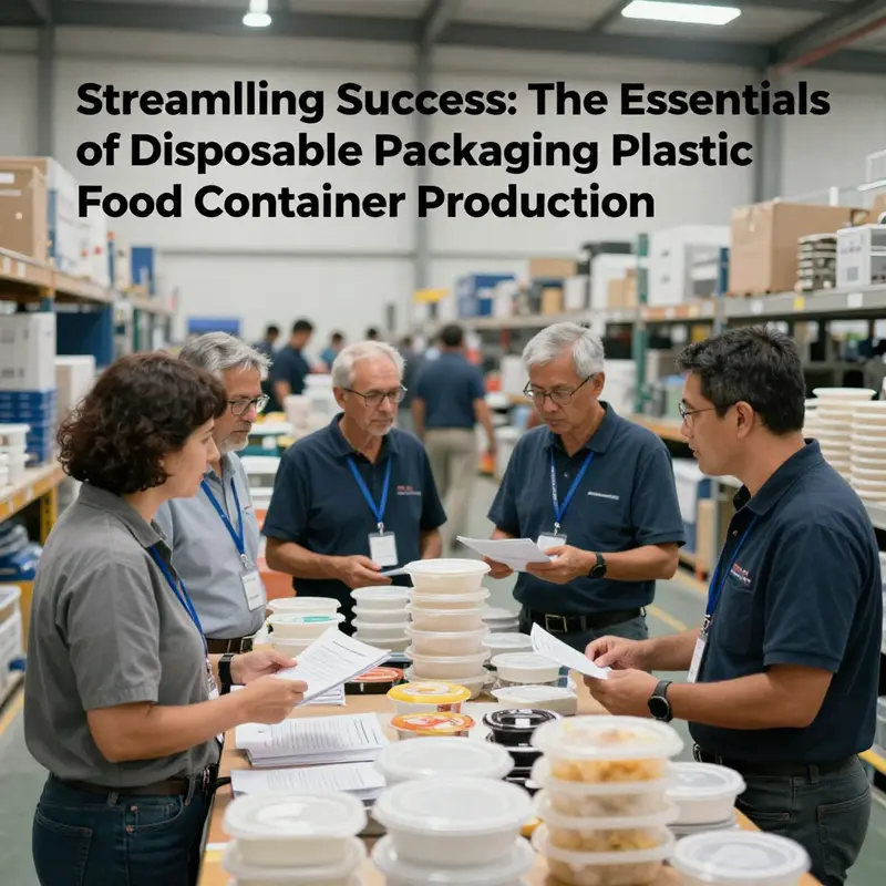 An advanced automated production line for disposable plastic food containers, highlighting the efficiency of modern manufacturing.
