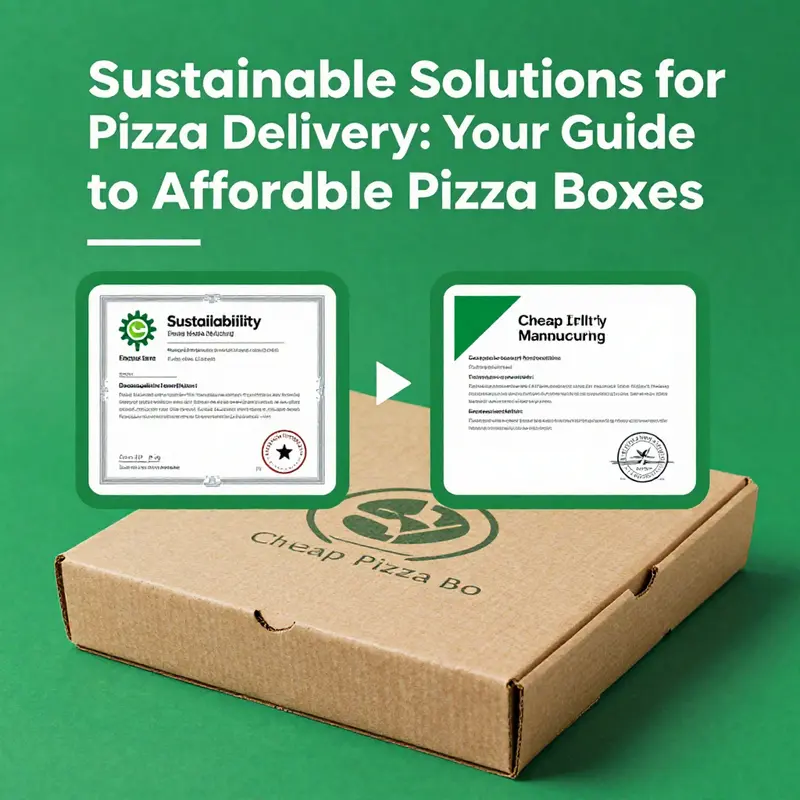 Different materials used in pizza boxes, highlighting their unique properties and advantages.