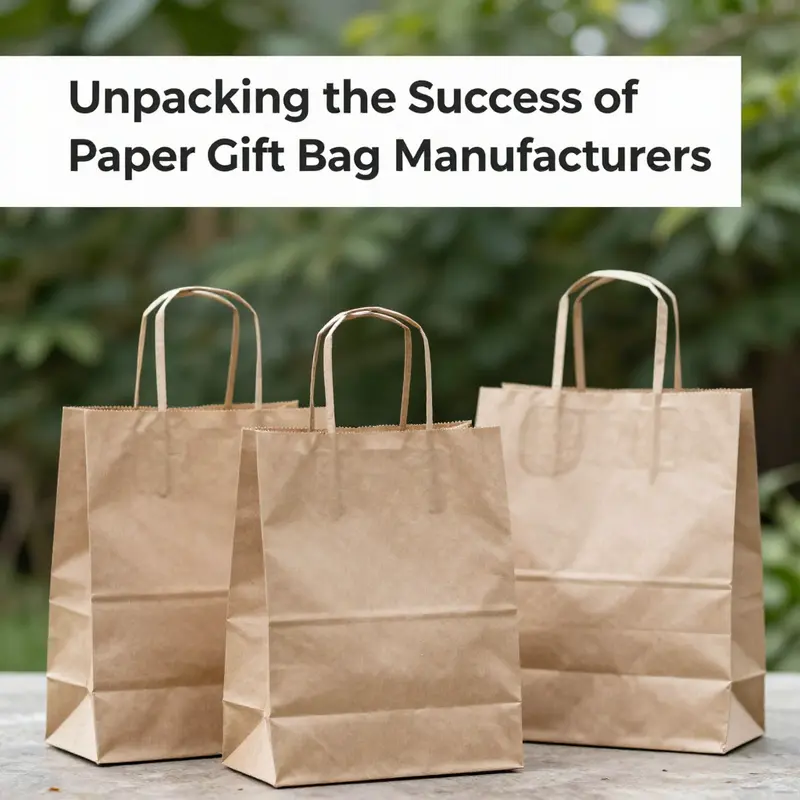 A bustling manufacturing setup where paper gift bags are produced, showcasing a diverse range of products.